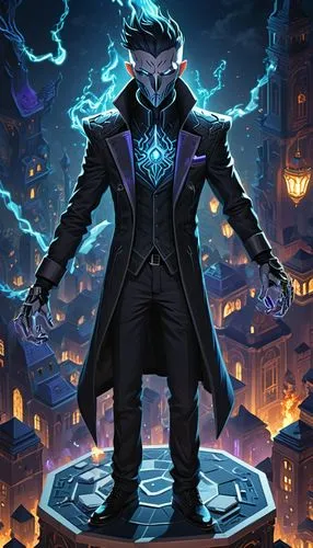 magistrate,dodge warlock,magus,electro,magician,raven rook,twitch icon,skeleltt,game illustration,investigator,magic grimoire,sigma,paysandisia archon,vladimir,witch's hat icon,undead warlock,twitch logo,grimm reaper,monsoon banner,night administrator,Unique,3D,Isometric