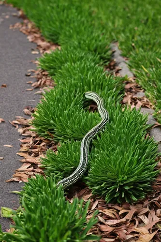 Write a funny story about a mischievous Tamias striatus causing chaos in a suburban neighborhood.,common garter snake,western terrestrial garter snake,garter snake,grass snake,smooth greensnake,tree s