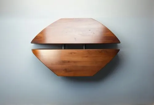 a round table made of wood and metal against a white background,a wooden shelf with electronic components in it,wooden desk,apple desk,wooden table,wooden shelf,wood mirror,wooden top,Conceptual Art,F