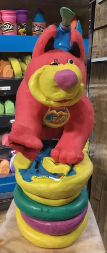 rubber dinosaur,play-doh,play dough,play doh,kachim,sesame street,bologna sausage,kachoen,child's toy,toy drum,kong,gummies,children's toys,salmonella,motor skills toy,toy,children toys,colored icing,pizza stone,costa rican colon,Unique,3D,Clay