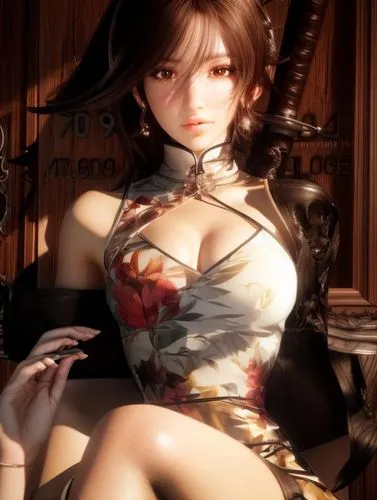 sitting on a chair,poker primrose,honmei choco,female doll,siu mei,japanese doll,dress doll,primrose,koto,gentiana,oriental princess,hong,elegant,sitting,fran,sepia,tai qi,girl sitting,realdoll,1