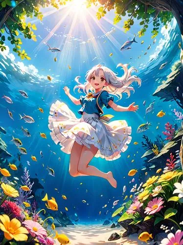 underwater background,mermaid background,oceanica,ocean background,sea of flowers,under the sea,underwater world,underwater,under sea,seabed,ocean underwater,seaquarium,ocean,aquarium,sea ocean,undersea,oceanair,under the water,underwater oasis,under water,Anime,Anime,Traditional