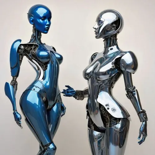 mannequins,man and woman,robots,humanoid,cybernetics,biomechanical,robotics,artist's mannequin,articulated manikin,exoskeleton,machines,artificial intelligence,steel sculpture,robotic,figurines,metal figure,ai,3d figure,droids,bot,Photography,Fashion Photography,Fashion Photography 26