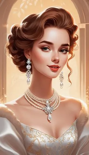 bridal jewelry,bridewealth,noblewoman,maxon,the bride,bridal,Illustration,Vector,Vector 01