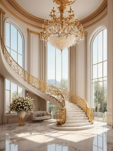 luxury home interior,marble palace,ornate room,palladianism,cochere,bridal suite,luxury bathroom,luxury property,staircase,circular staircase,ritzau,palatial,banisters,luxury home,opulently,opulent,opulence,winding staircase,neoclassical,outside staircase,Conceptual Art,Graffiti Art,Graffiti Art 02