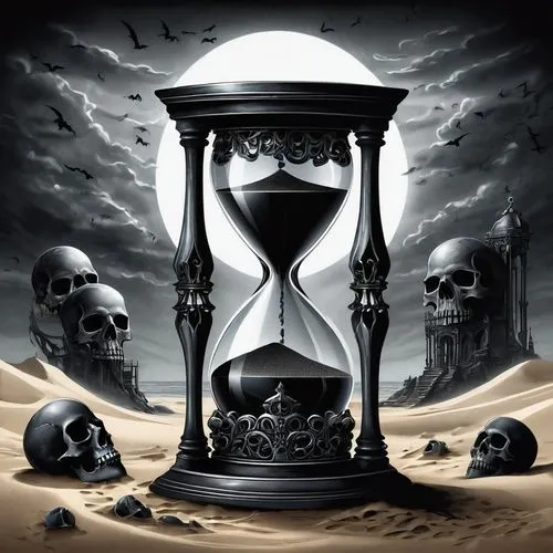 memento mori,medieval hourglass,gatherum,tempus,sand clock,urn,trivium,out of time,egg timer,timekeeper,timepiece,mazembe,chiodos,ewer,horologium,clockmaker,trophy,trophee,persepolis,antiquorum,Illustration,Realistic Fantasy,Realistic Fantasy 46