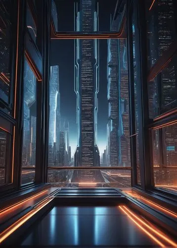 cybercity,metropolis,cyberview,coruscant,cyberport,futuristic landscape,futuristic,cyberia,skyscraper,cybertown,synth,sulaco,tron,coruscating,supercomputer,cyberscene,cybernet,cityscape,4k wallpaper,cyberpunk,Conceptual Art,Sci-Fi,Sci-Fi 08