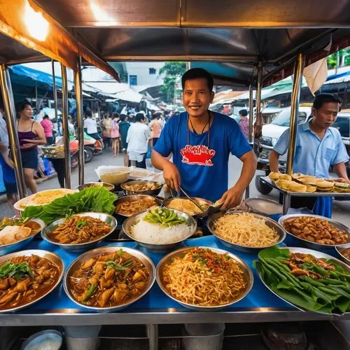 indonesian street food,laotian cuisine,market stall,street food,thai cuisine,singaporean cuisine,burmese food,bangkok,cambodian food,hong kong cuisine,hanoi,vietnamese cuisine,thai northern noodle,thai noodle,filipino cuisine,thai food,thai,malaysian food,hawker,chai tow kway,Photography,General,Realistic