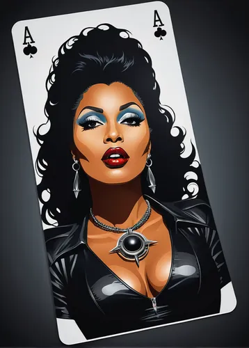 playing card,spades,poker set,blackjack,playing cards,game illustration,queen of hearts,play cards,poker,ace,vector illustration,rockabella,femme fatale,black jane doe,phone icon,vampira,kali,diamond drawn,gambler,aces,Unique,Design,Logo Design