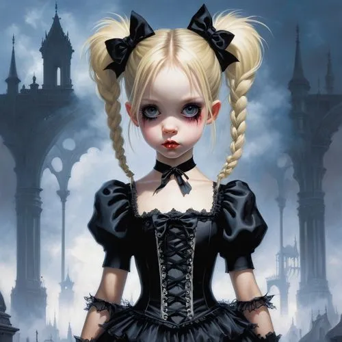 gothic style,gothic portrait,gothic woman,gothic,gothic dress,lenore,gothicus,vampy,goth,tumbling doll,victoriana,goth woman,marionette,abigaille,shrilly,goth like,pernicious,dark gothic mood,girl doll,isoline,Conceptual Art,Fantasy,Fantasy 29