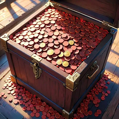 chest full of red coins,treasure chest,music chest,pirate treasure,card box,savings box,wooden box,a drawer,crate of fruit,card table,collected game assets,watercolor valentine box,musical box,drawer,