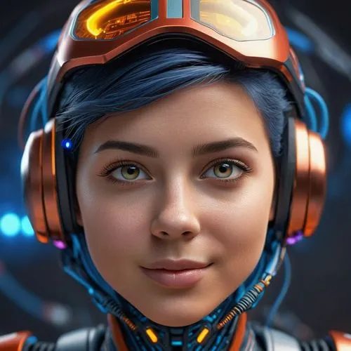 vector girl,headset profile,cyborg,ai,tracer,headset,aquanaut,nova,io,sci fiction illustration,symetra,cg artwork,astronaut helmet,echo,jaya,retro girl,maya,laika,operator,computer graphics,Photography,General,Sci-Fi