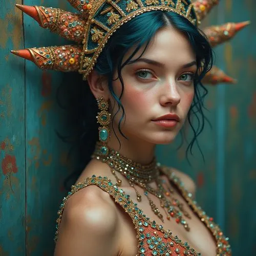 headdress,headpiece,headpieces,viveros,headdresses,fantasy portrait