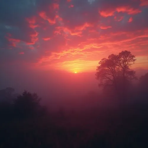 enb,daybreak,dawn,foggy landscape,volumetric,atmosphere sunrise sunrise,morning fog,sunrise,cryengine,sunrises,first light,mountain sunrise,pink dawn,dawning,morning mist,dayz,appalachia,sunrise in the skies,red sky,early fog,Photography,General,Realistic