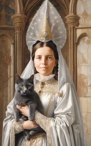 gothic portrait,magnificat,prioress,clergywoman,canoness,catechumen,abbess,postulant,cathair,novitiate,foundress,cat european,catechist,ermengarde,cassocks,nunsense,catterson,coadjutor,catharine,peccatte,Digital Art,Comic