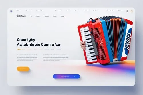 landing page,musical keyboard,accordion,dribbble,flat design,composer,digital piano,diatonic button accordion,electronic musical instrument,melodica,accordion player,keyboard instrument,dribbble icon,color picker,accordionist,xylophone,music sheets,website design,piano keyboard,clavichord,Illustration,Realistic Fantasy,Realistic Fantasy 22