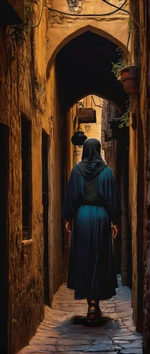 middle eastern monk,genesis land in jerusalem,the pied piper of hamelin,monastery israel,the abbot of olib,medieval street,dervishes,souk madinat jumeirah,st catherine's monastery,jerusalem,souq,carmelite order,toledo,bethlehem,essaouira,souk,nizwa souq,pilgrims,woman praying,monks,Conceptual Art,Oil color,Oil Color 17