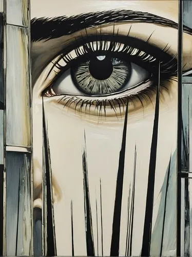 rone,adnate,glass painting,women's eyes,regard,visionaire,Art,Artistic Painting,Artistic Painting 01