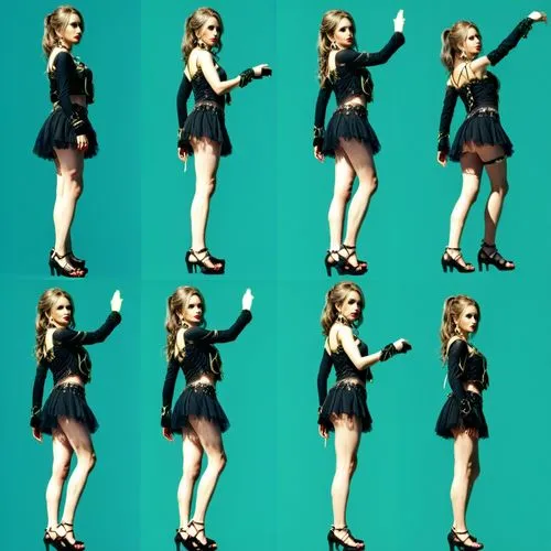 different ss of the same girl in several different outfits,mendler,bridgit,poses,macarena,treacherous,taylor,Photography,General,Realistic