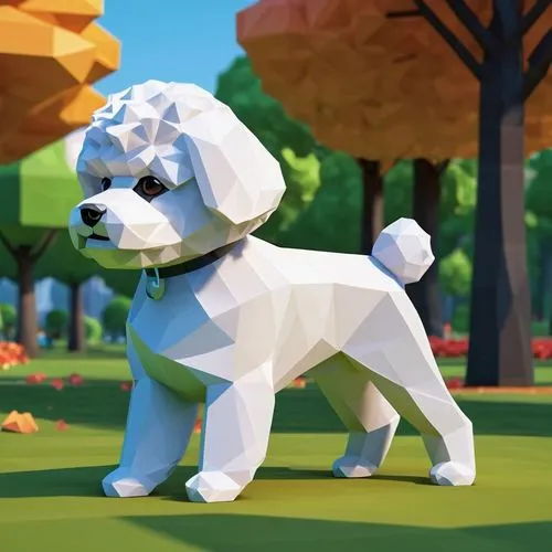 lowpoly,low poly,webkinz,dubernard,cute puppy,snuffles