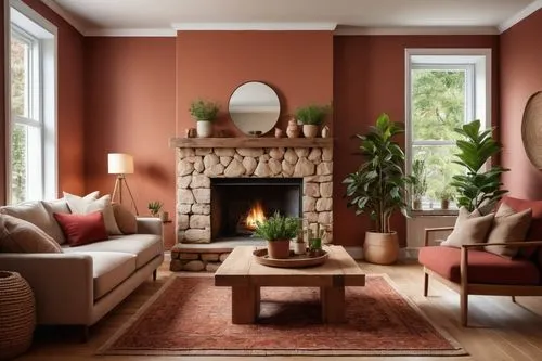 sitting room,autumn decor,fire place,fireplace,warm colors,fireplaces,interior decor,living room,livingroom,chimneypiece,home interior,interior decoration,family room,coppery,homeadvisor,decors,contemporary decor,danish room,apartment lounge,search interior solutions,Art,Classical Oil Painting,Classical Oil Painting 16