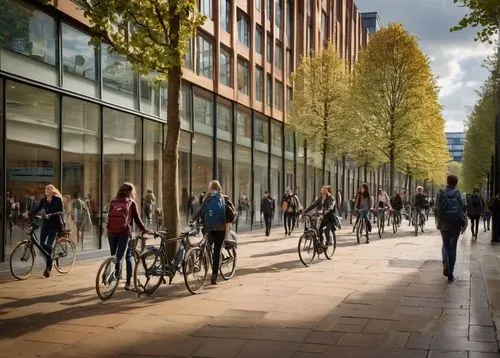 broadgate,pedestrianized,liveability,broadmead,cycleways,hafencity,sustrans,walkability,carfree,mvrdv,bikeways,heatherwick,pedestrianisation,urban design,renderings,marshalsea,bike city,bicycle path,lovat lane,bicycles,Photography,General,Commercial