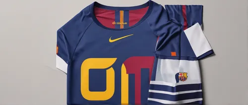 Create a minimalist Barcelona kit that exudes elegance and simplicity.,sports jersey,sports uniform,barca,bicycle jersey,celebration cape,football fan accessory,sports gear,football equipment,football