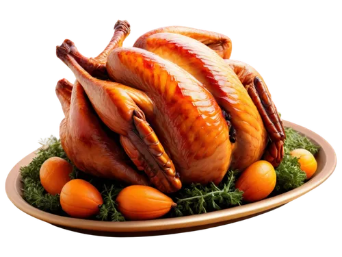 Roasted turkey, golden brown skin, juicy meat, stuffed with herbs, savory aroma, classic Thanksgiving dinner, centerpiece, warm lighting, shallow depth of field, soft focus, festive atmosphere, autumn