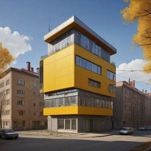 appartment building,cubic house,modern building,apartment building,fabrika,plattenbau,Conceptual Art,Sci-Fi,Sci-Fi 21