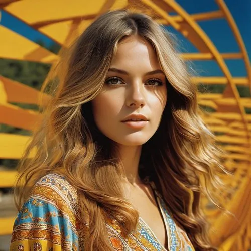 caramel color,boho,golden color,golden haired,natural color,bohemian,surfer hair,layered hair,gypsy hair,malibu,warm colors,sun,girl on the dune,beautiful young woman,orange,orange color,yellow brown,mary-gold,beautiful woman,yellow orange,Photography,General,Natural