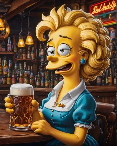 barmaid,simpson,flanders,marge,apu,homer,duff,krusty,lurleen,simpsons,thatchers,homerf,millhouse,a pint,marguerita,homero,smithers,groening,helga,flander,Photography,General,Fantasy