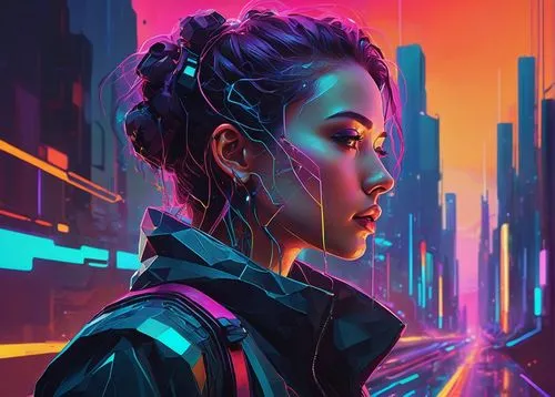 cyberpunk,sci fiction illustration,neon lights,vector illustration,neon,world digital painting,futuristic,neon light,digital art,digital painting,vector art,cg artwork,neon coffee,digital illustration,cyber,vector girl,80s,city ​​portrait,neon colors,neon tea,Art,Classical Oil Painting,Classical Oil Painting 44