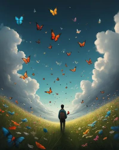 butterfly background,chasing butterflies,butterfly isolated,isolated butterfly,sky butterfly,butterflies,butterfly effect,moths and butterflies,blue butterfly background,butterfly vector,blue butterflies,world digital painting,flying seeds,butterfly clip art,butterfly day,ulysses butterfly,fluttering,butterfly,flying dandelions,butterflay,Illustration,Realistic Fantasy,Realistic Fantasy 17