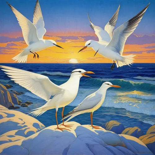 crested terns,sea gulls,flying sea gulls,gulls,fairy tern,sea birds,seagulls flock,seagulls,herring gulls,seabirds,terns,silver gulls,seagulls birds,sea-gull,royal tern,migratory birds,doves of peace,tern bird,kelp gulls in love,birds of the sea,Art,Classical Oil Painting,Classical Oil Painting 27