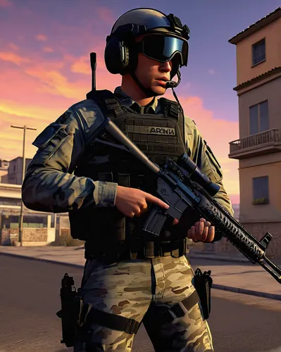 ballistic vest,swat,grenadier,combat medic,m4a1 carbine,civilian service,call sign,medium tactical vehicle replacement,red army rifleman,federal army,patrol suisse,french foreign legion,m4a4,policeman,military uniform,m4a1,war correspondent,submachine gun,marine expeditionary unit,3d rendered,Illustration,Abstract Fantasy,Abstract Fantasy 12