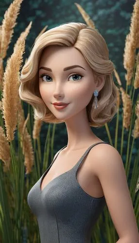 elsa,anastasiadis,liesel,tinkerbell,eilonwy,delaurentis,Unique,3D,3D Character