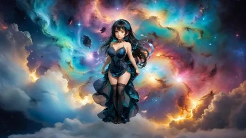 fantasy woman,fantasy picture,blackfire,fantasy art,hecate,sorceress