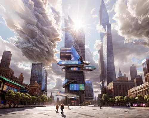 futuristic landscape,dystopian,the skyscraper,futuristic architecture,futuristic,skycraper,skyscraper,sky space concept,metropolis,dystopia,skyscrapers,skyscraper town,sky city,concept art,fantasy city,shanghai,wuhan''s virus,2022,stalin skyscraper,1wtc