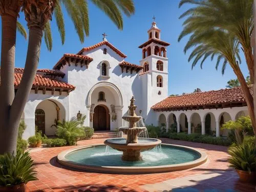 santa barbara,stanford university,sdsu,cloistered,stanford,mcnay,collegiate basilica,mizner,tlaquepaque,cloister,santuario,caltech,hacienda,kingsburg,spanish tile,cloisters,redlands,coronado,pasadena,servite,Art,Artistic Painting,Artistic Painting 24