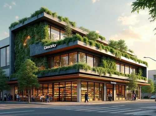 multistoreyed,urban design,omotesando,modern building,bahru,apartment building,3d rendering,sanlitun,kitsilano,shophouse,kifissia,glass facade,wooden facade,inmobiliaria,palo alto,lofts,arkitekter,office building,residential building,glass building,Photography,General,Realistic