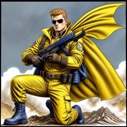 wesker,blazkowicz,batou,kaz,eradicator,steranko