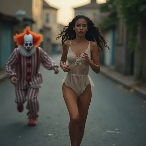 scary clown,halloween 2019,run,creepy clown,clowned,mcf