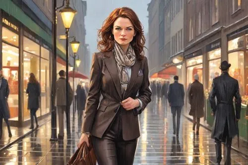 woman walking,woman in menswear,bussiness woman,woman shopping,pedestrian,women fashion,businesswoman,fashion vector,a pedestrian,women clothes,overcoat,the girl at the station,girl walking away,business woman,sci fiction illustration,fashion street,cordwainer,menswear for women,black coat,woman thinking,Digital Art,Comic