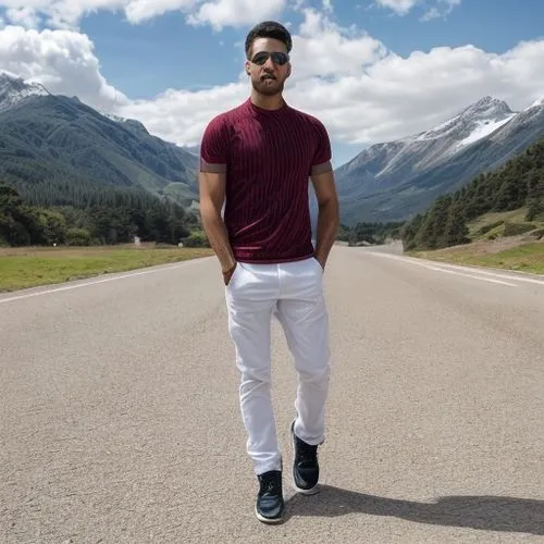 social,virat kohli,white clothing,male model,latino,stelvio yoke,lukas 2,high-altitude mountain tour,men's wear,maroon,mountain highway,men clothes,roadside,pikes peak highway,alcan highway,rio serran