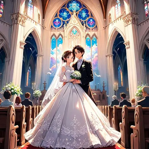 wedding photo,wedding photography,wedding couple,silver wedding,wedding dresses,married,just married,wedding frame,wedding icons,wedding ceremony,walking down the aisle,bridal clothing,wedding dress,wedding dress train,wedding gown,wedding photographer,bride and groom,newlyweds,wedding banquet,marry,Anime,Anime,Traditional