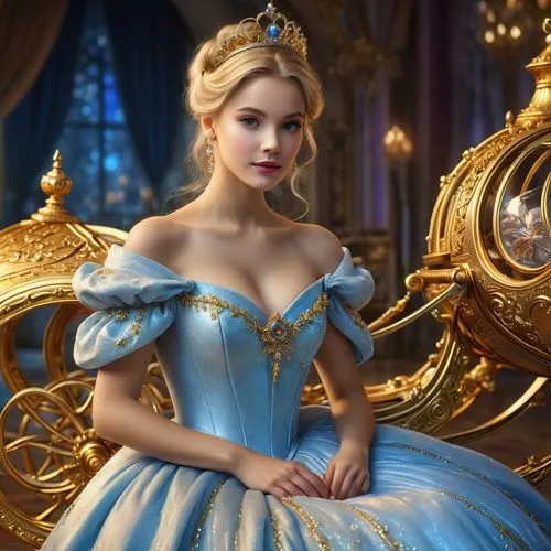 cinderella,cendrillon,princess sofia,belle,elsa,prinses,Illustration,Realistic Fantasy,Realistic Fantasy 02