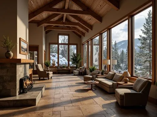 chalet,luxury home interior,alpine style,sunroom,house in the mountains,the cabin in the mountains,beautiful home,front porch,family room,house in mountains,snow house,crib,winter house,ski resort,living room,fire place,snowed in,luxury home,courchevel,coziness