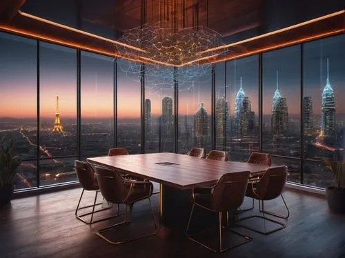 penthouses,tallest hotel dubai,sathorn,dubay,sky apartment,largest hotel in dubai,top of the rock,dining room,hudson yards,skyloft,new york restaurant,breakfast room,skyscapers,boardroom,sky city tower view,dining table,dining room table,skydeck,damac,dubai,Illustration,Realistic Fantasy,Realistic Fantasy 28