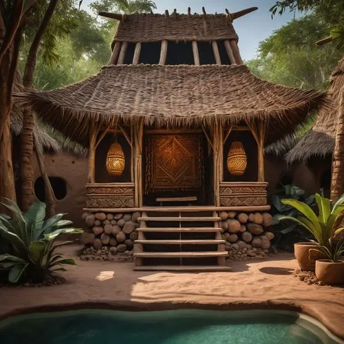 cabana,cabanas,palapa,pool house,ancient house,tropical house,javanese traditional house,polyneices,casitas,polynesian,traditional house,arabic background,riad,anantara,bathhouse,aztec,hacienda,dorne,pool bar,tambu,Photography,General,Fantasy