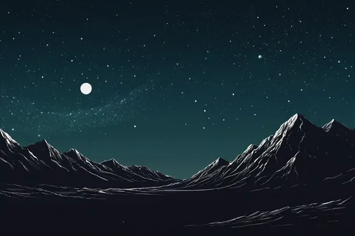 moon and star background,earth rise,mountains,digital background,lunar landscape,borealis,background screen,ice planet,desktop wallpaper,desktop background,screen background,exoplanet,minimalist wallpaper,art background,barren,night sky,the night sky,lunar,desktop,nightsky,Illustration,Japanese style,Japanese Style 08